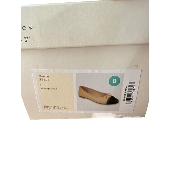A New Day Women's Tan Jennie Classic Ballet Flats Size 8 - Picture 7 of 7